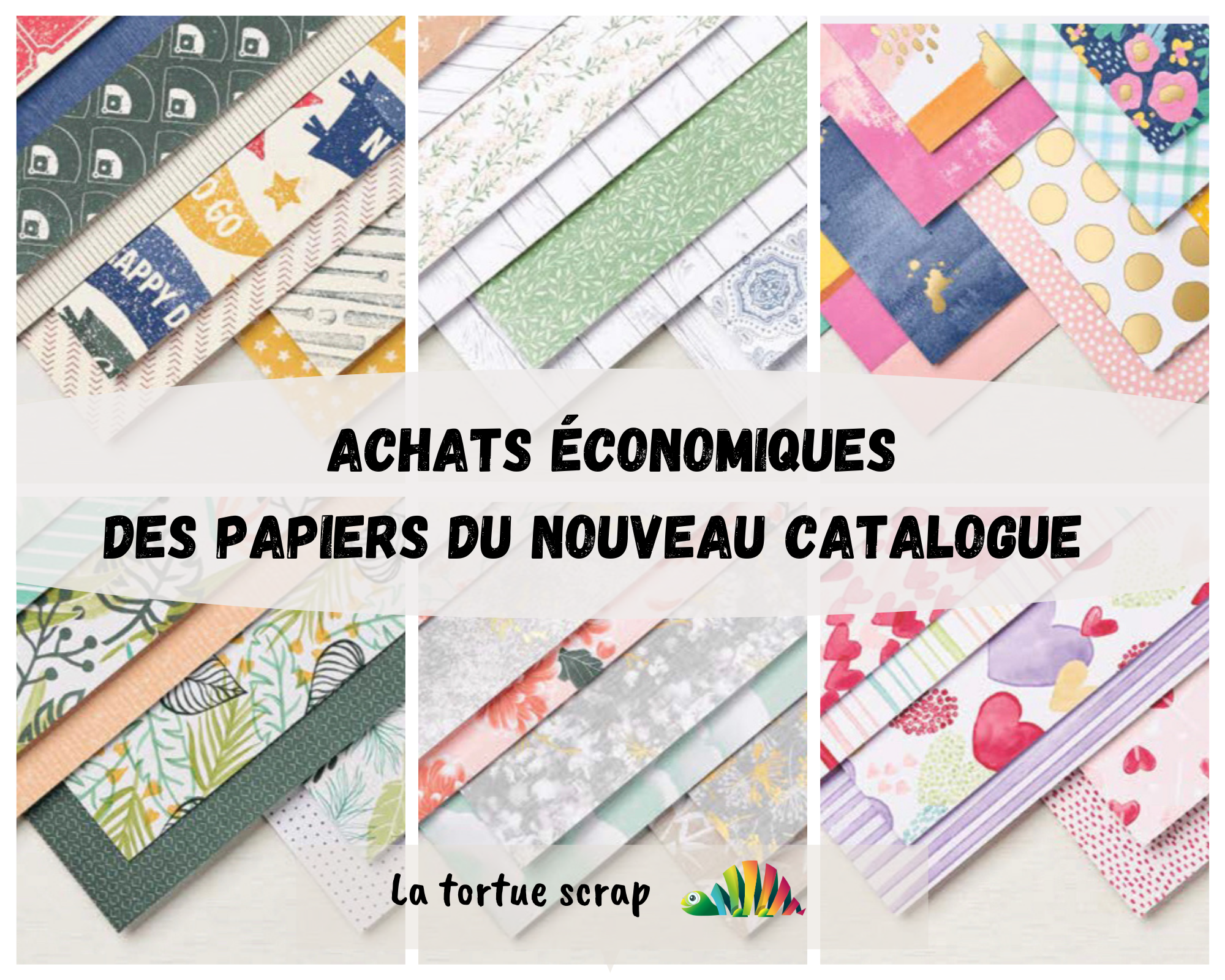 Les Achats Groupés de papiers, d’embellissements ou les deux