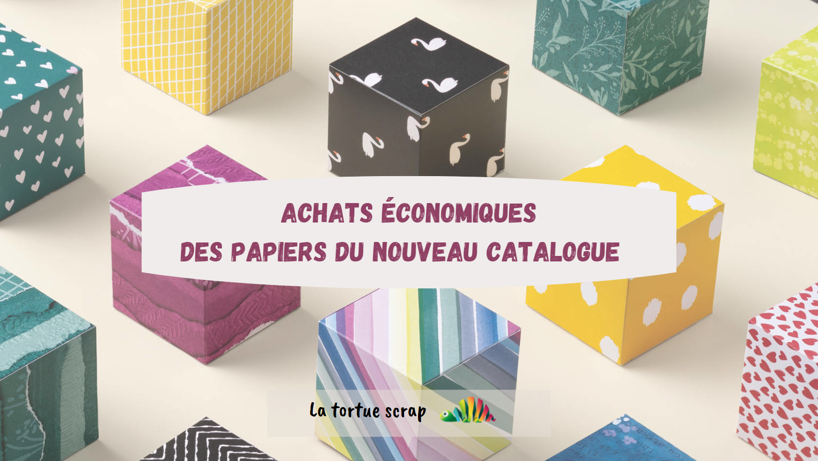 Echantillons de papiers du nouveau catalogue 2023/2024