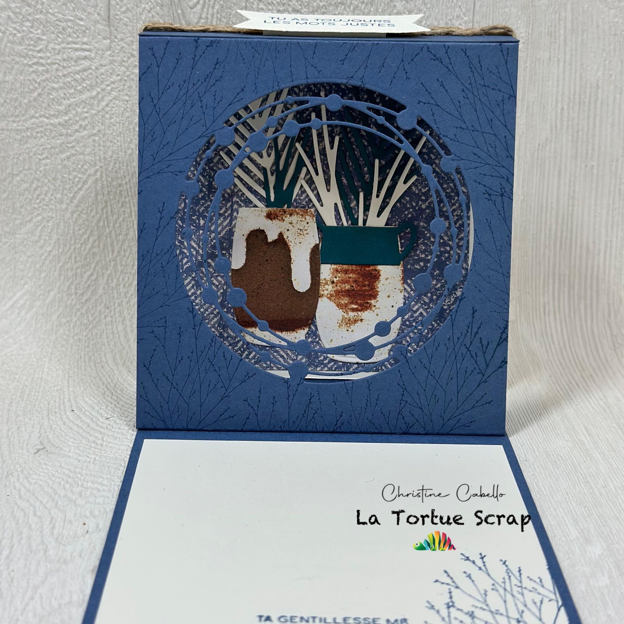 Live Créatif 171 Tutoriel Carte Pop Up Avec La Collection Prestance Naturelle De Chez Stampin