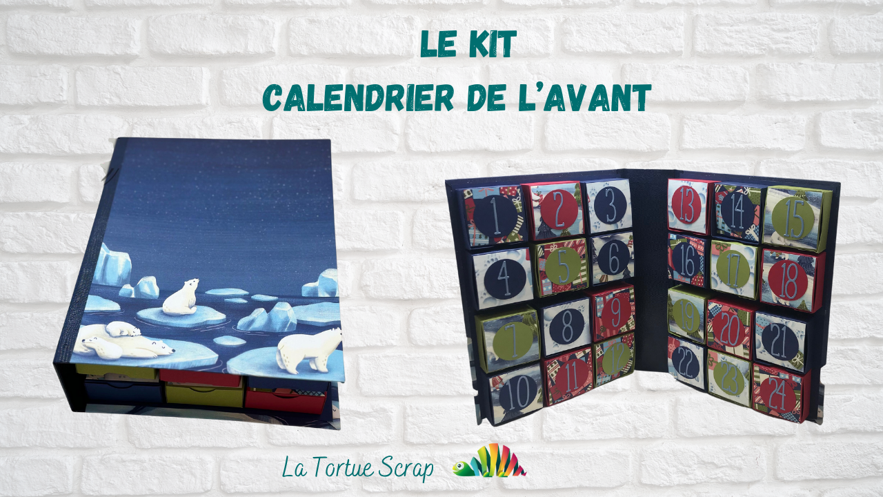  « Plongez dans la magie de l’Avent avec notre Kit Calendrier de l’Avent Noël Polaire ! Réservez dès maintenant ! »