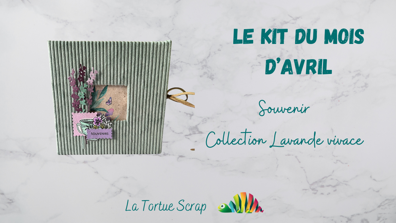 Découvrez le Charme Intemporel de Notre Nouveau Kit : Le Mini Album Lavande Vivace