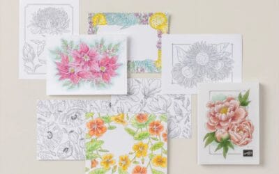 🎨 Plonge dans l’univers de la colorisation aquarelle avec le Kit Œuvre de la nature !