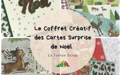 Le Coffret Créatif des Cartes Surprise de Décembre : spécial noël