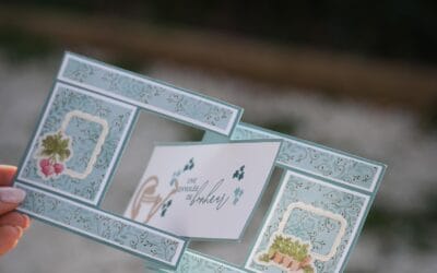 Carte swing Scrapbooking