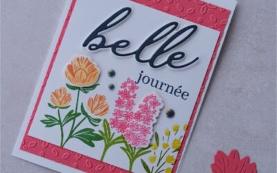 ✨ Mettez des fleurs dans votre vie – Création avec la collection Fleurs Épanouies 🌸