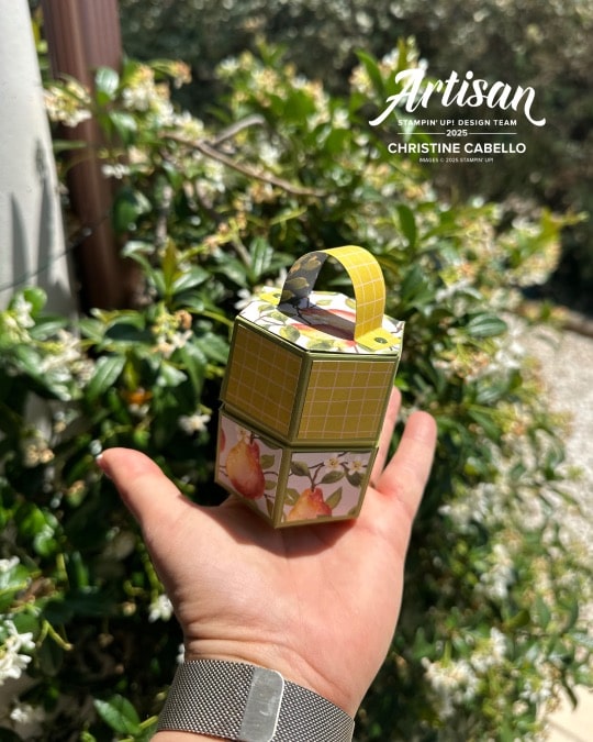 🌸 Tutoriel Boîte Hexagonale  – Collection Fleurs Épanouies .