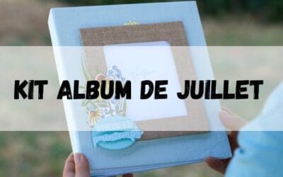 Découvrez le Kit de juillet avec la collection fleurs ensoleillées   .