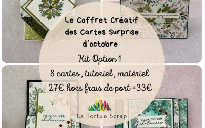 Le Coffret Créatif des Cartes Surprise d&rsquo;octobre