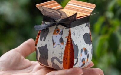 Boîte Halloween à fabriquer : le tuto Esprit Chaudrons.