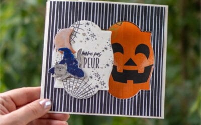 La carte magique qui change de décor : version Halloween ou Noël !